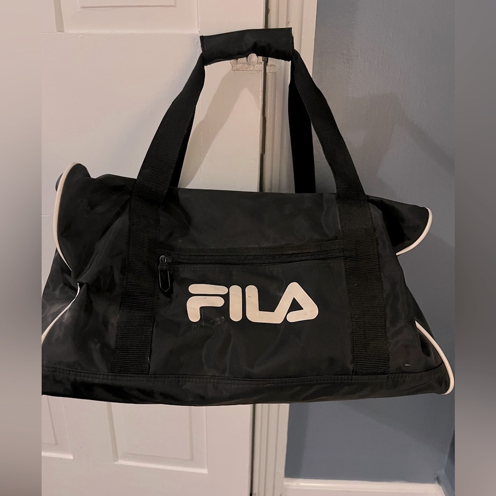 90s Vibes FILA Duffel Bag